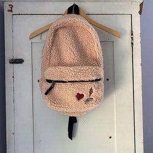Vans Calico Sherpa Peach Backpack